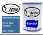 Preview: Mercedes-Benz, Orion Blue Metallic, 345 / 5345: 500ml Lackdose, von ATW Autoteile West.